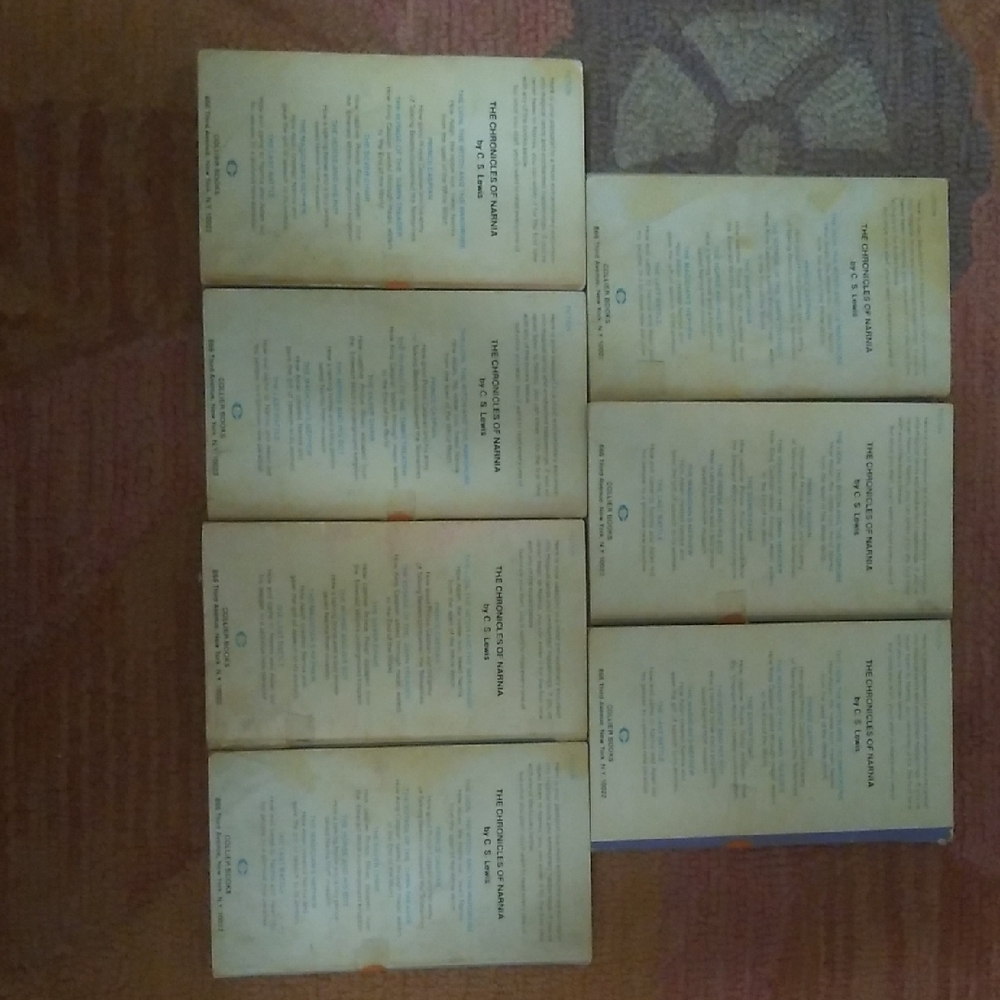 The Lion The Witch & The Wardrobe Book Set Vintage! - Picture 2 of 10